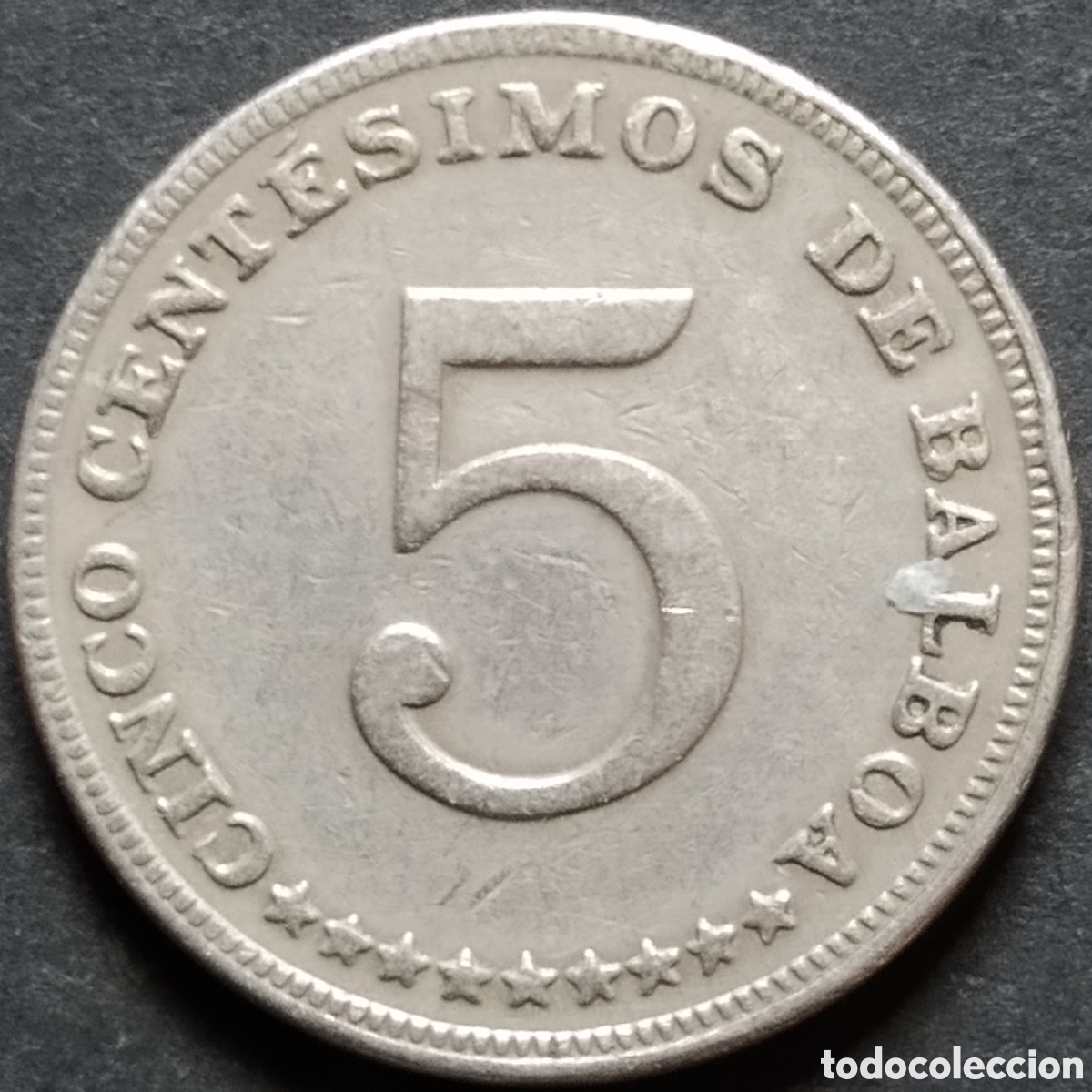 Monedas antiguas de Am&eacute;rica: MONEDA - PANAM&Aacute; 5 CENT&Eacute;SIMOS 1975