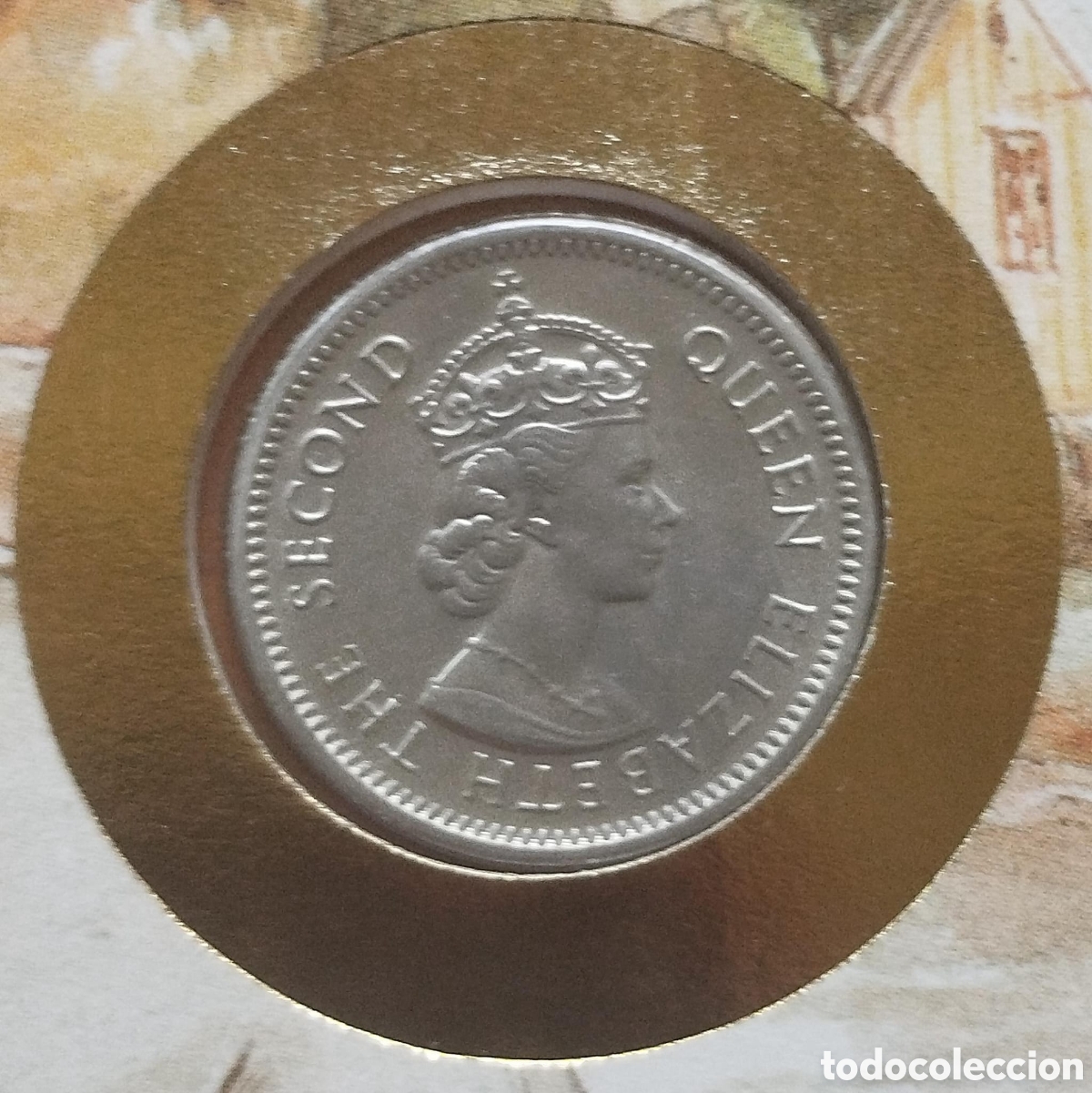 Monedas antiguas de Am&eacute;rica: Moneda 5 Centavos Belice 1980 - Foto 2