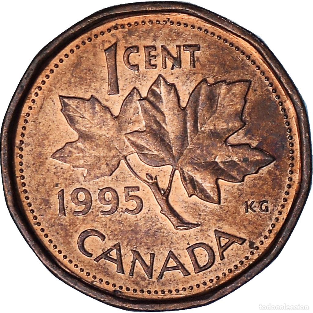 Monedas antiguas de Am&eacute;rica: [#1371429] Canad&aacute;, Cent, 1995 - Foto 2