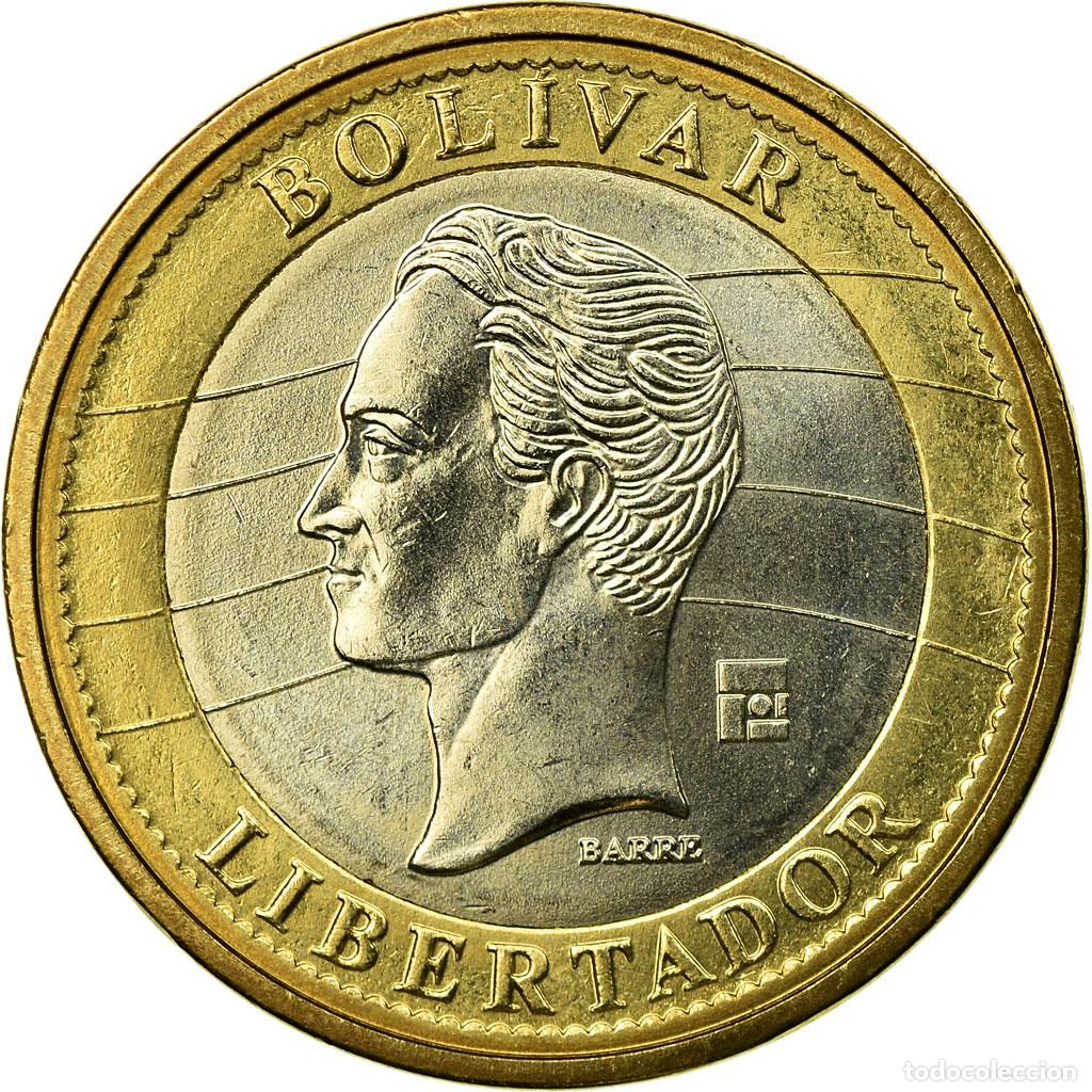 Monedas antiguas de Am&eacute;rica: [#588941] Moneda, Venezuela, Bolivar, 2007, Maracay, EBC, Bimet&aacute;lico, KM:93