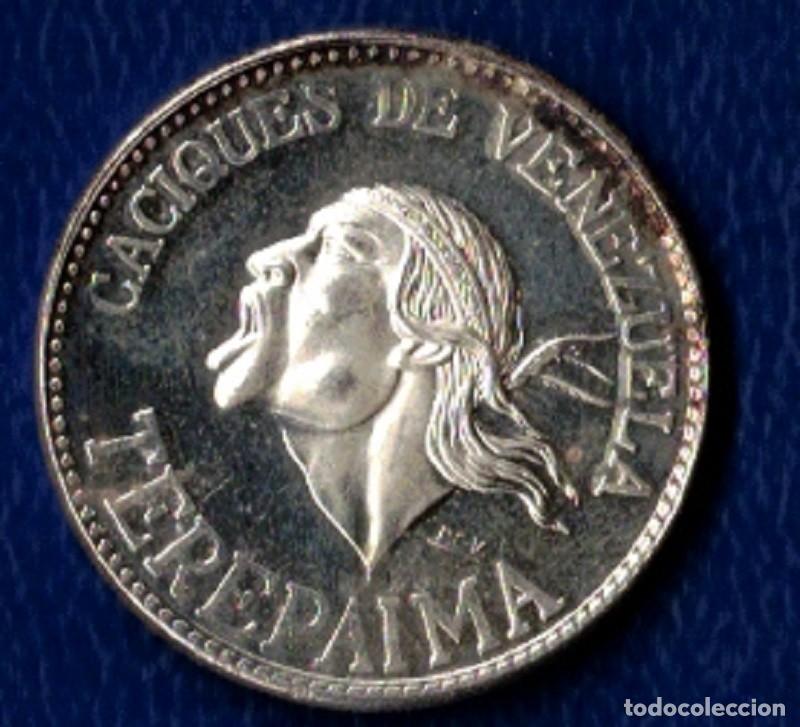 Monedas antiguas de Am&eacute;rica: VENEZUELA MEDALLA A&Ntilde;O 1959 CACIQUES DE VENEZUELA