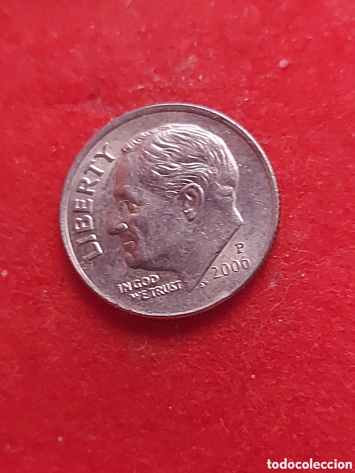 Monedas antiguas de Am&eacute;rica: MONEDA DE ESTADOS UNIDOS EEUU USA 1 DIME(10 CENTAVOS ROOSEVELT DIME 2006 P