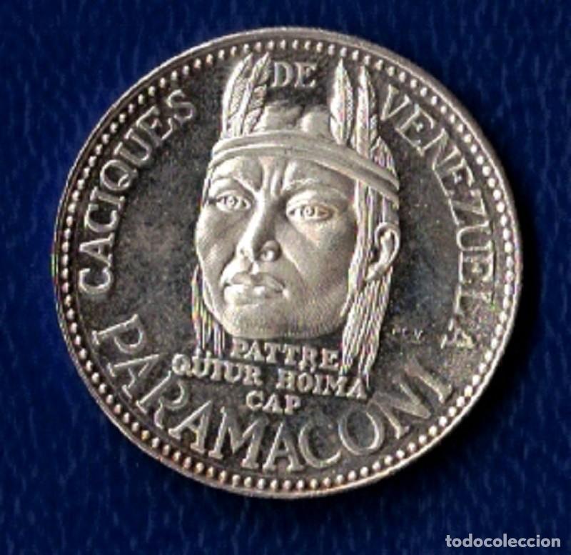 Monedas antiguas de Am&eacute;rica: VENEZUELA MEDALLA A&Ntilde;O 1959 CACIQUES DE VENEZUELA
