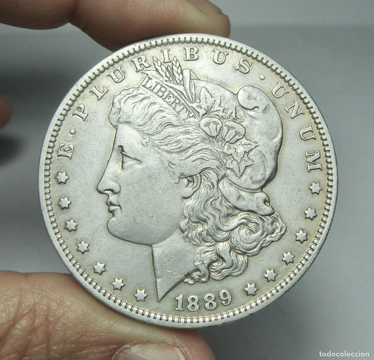 Monedas antiguas de Am&eacute;rica: 1 D&oacute;lar. PLATA. U.S.A - 1889 - New Orleans