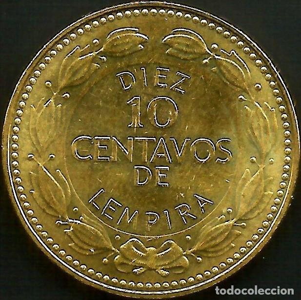 Monedas antiguas de Am&eacute;rica: HONDURAS 2014 - 10 CENTAVOS - KM 76.4a - CIRCULADA