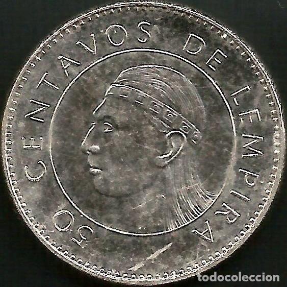 Monedas antiguas de Am&eacute;rica: HONDURAS 2016 - 50 CENTAVOS - KM 84a.2 - CIRCULADA