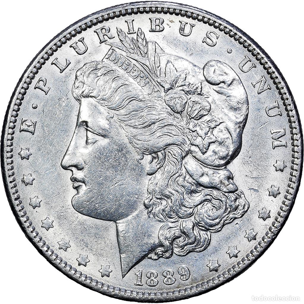 Monedas antiguas de Am&eacute;rica: [#1167592] Estados Unidos, Morgan dollar, 1889, Philadelphia, Plata, MBC, KM:110
