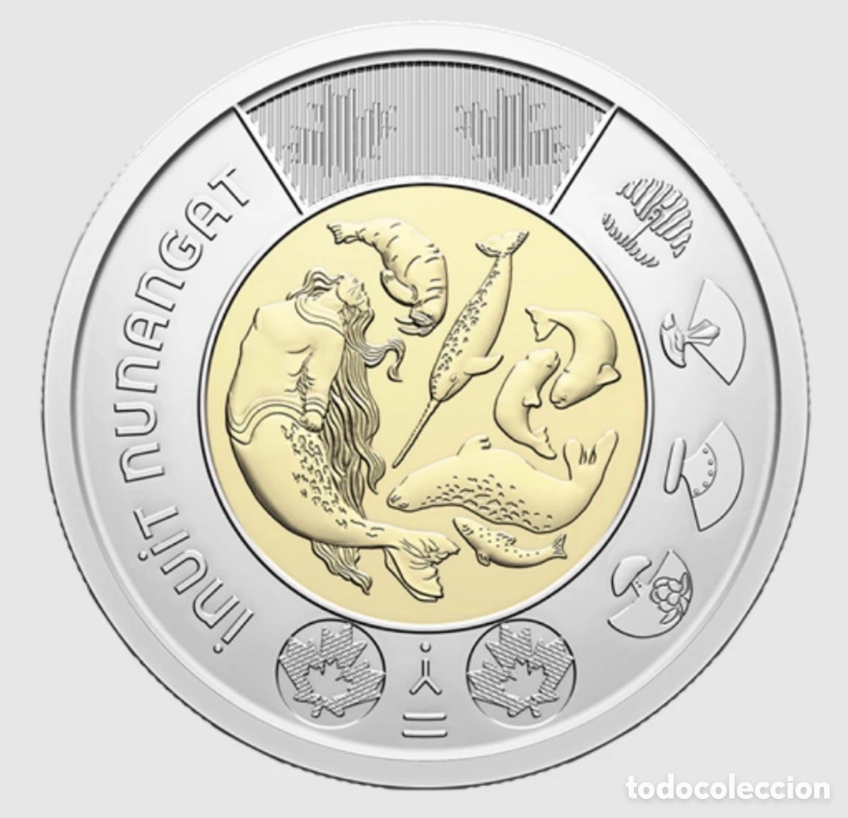 Monedas antiguas de Am&eacute;rica: Moneda CANAD&Aacute; 2 D&oacute;lares 2024 SC Inuit Nunangat. Dollars