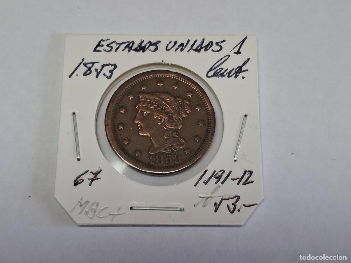 Monedas antiguas de Am&eacute;rica: 1 CENTAVO de 1835 KM 45 ESTADOS UNIDOS en MBC+