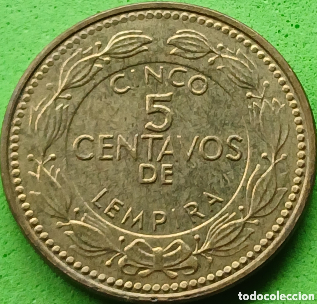 Monedas antiguas de Am&eacute;rica: Honduras 5 centavos 2012 UC#1