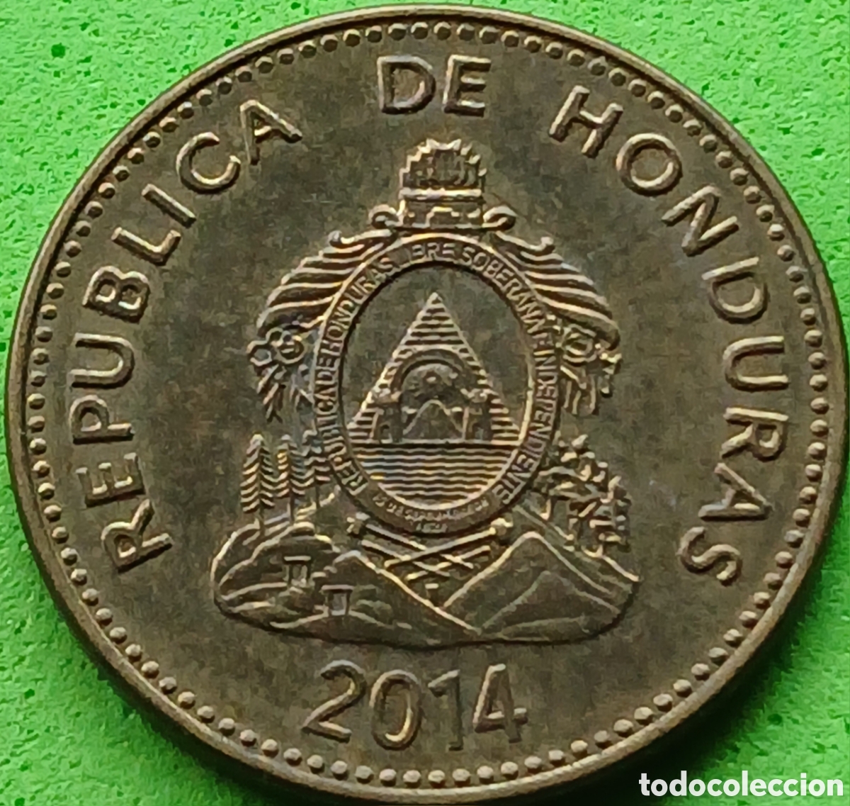 Monedas antiguas de Am&eacute;rica: Honduras 5 centavos 2014 UC#1