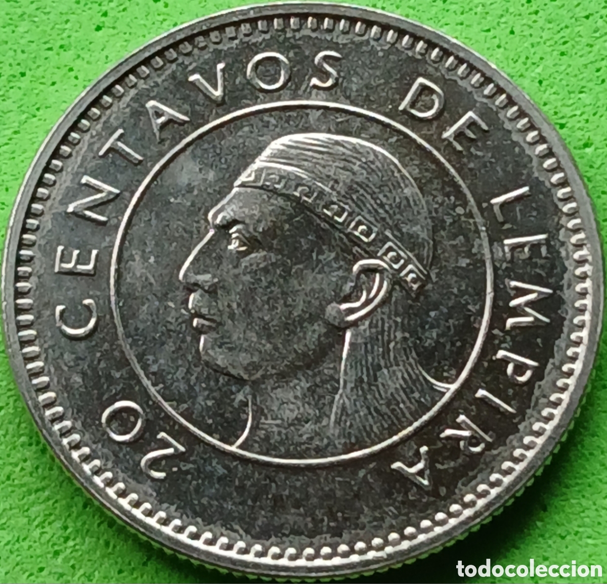 Monedas antiguas de Am&eacute;rica: Honduras 20 centavos 2016 km#83a.2 poco com&uacute;n