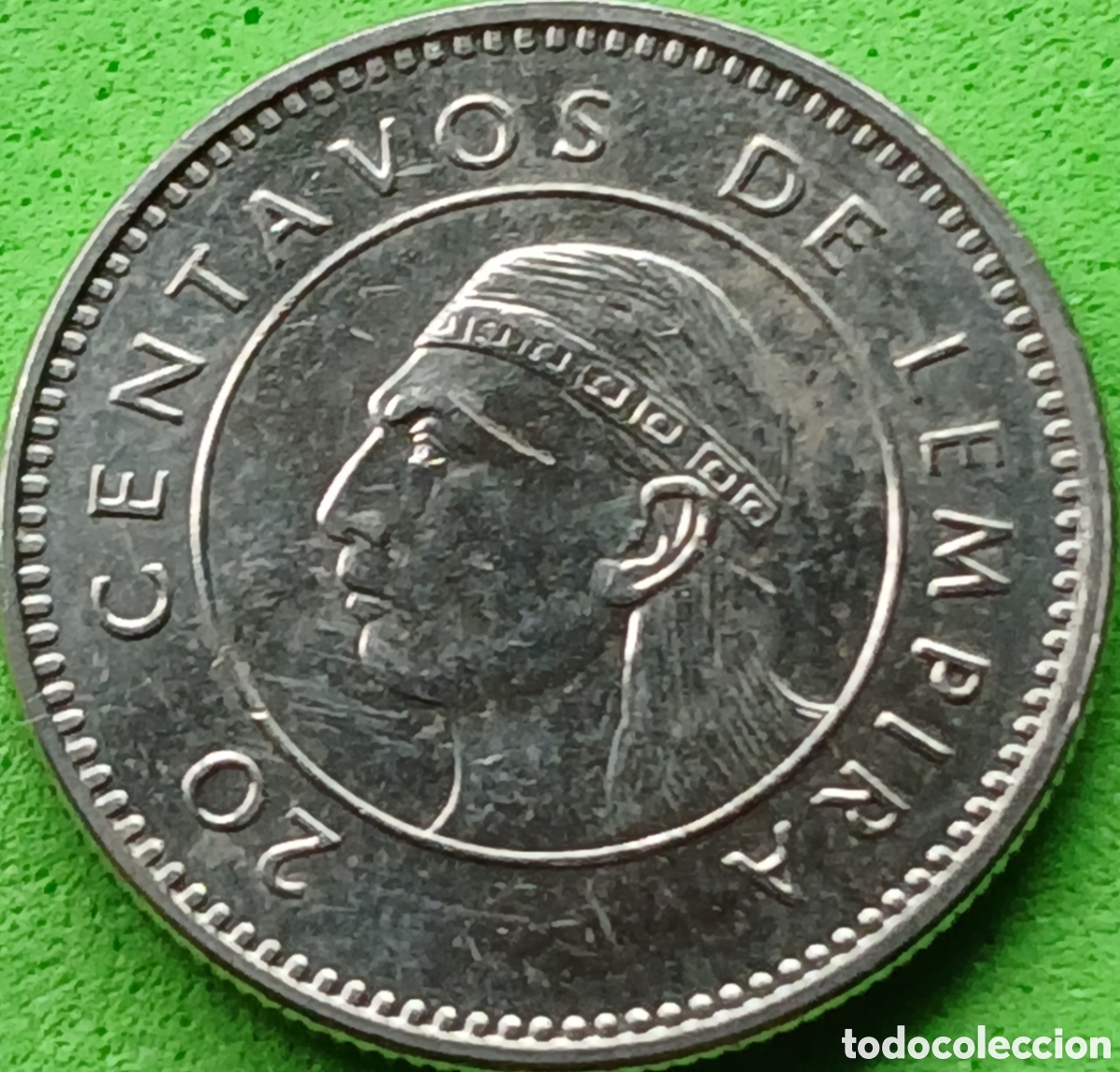 Monedas antiguas de Am&eacute;rica: Honduras 20 centavos 2016 km#83a.2 poco com&uacute;n