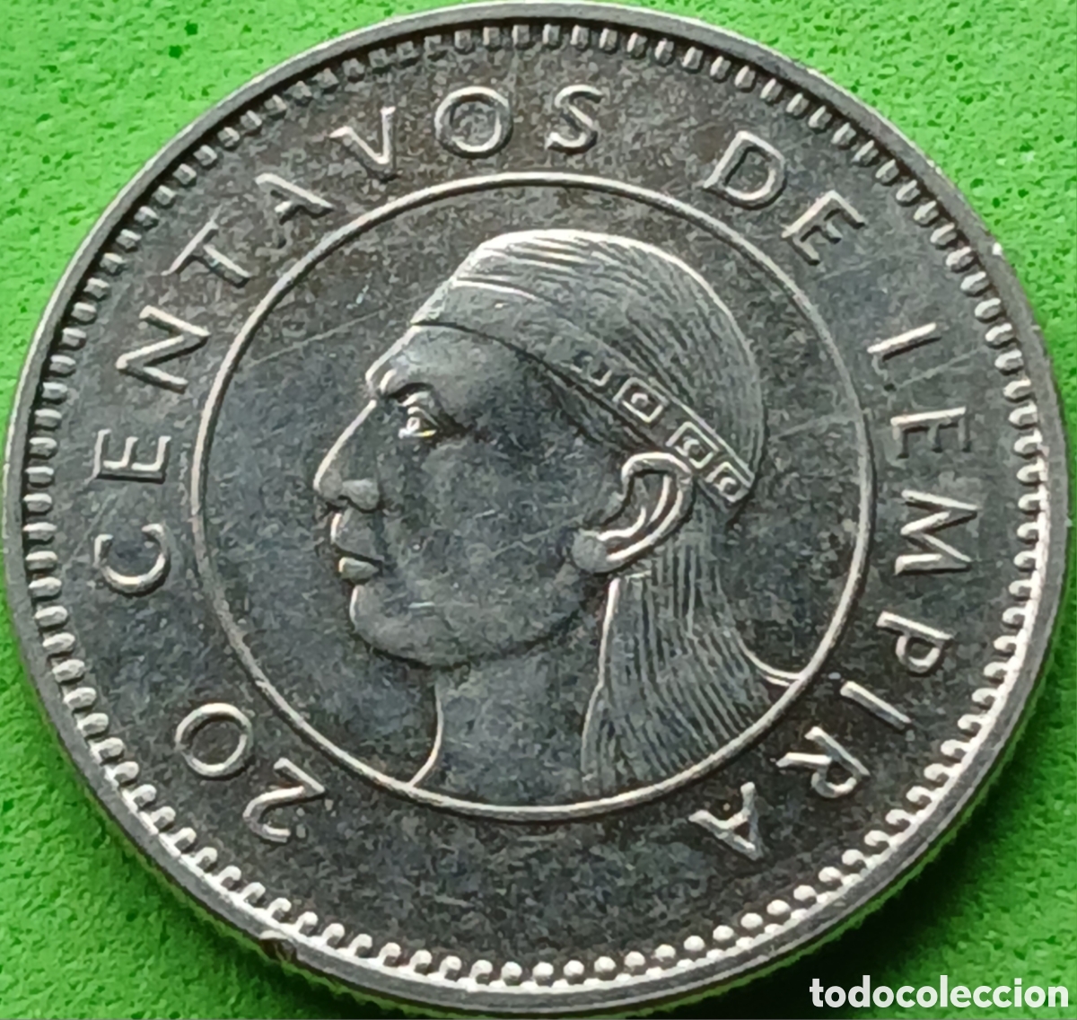Monedas antiguas de Am&eacute;rica: Honduras 20 centavos 2016 km#83a.2 poco com&uacute;n