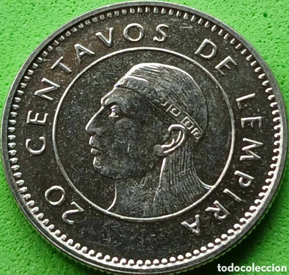 Monedas antiguas de Am&eacute;rica: Honduras 20 centavos 2016 km#83a.2 poco com&uacute;n