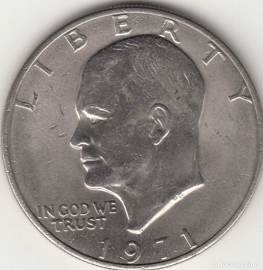 Monedas antiguas de Am&eacute;rica: ESTADOS UNIDOS: DOLLAR 1971