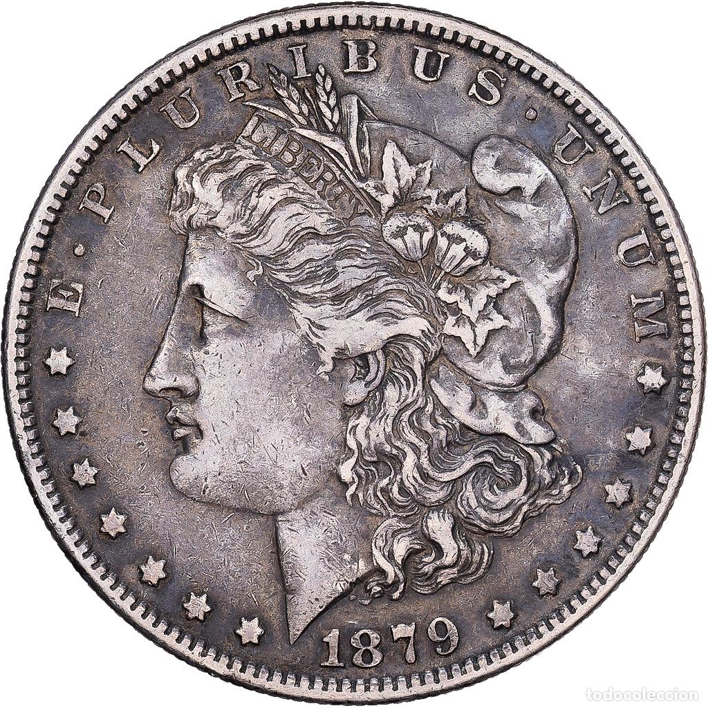 Monedas antiguas de Am&eacute;rica: [#1202944] Estados Unidos, Dollar, 1879, New Orleans, Plata, BC+, KM:110