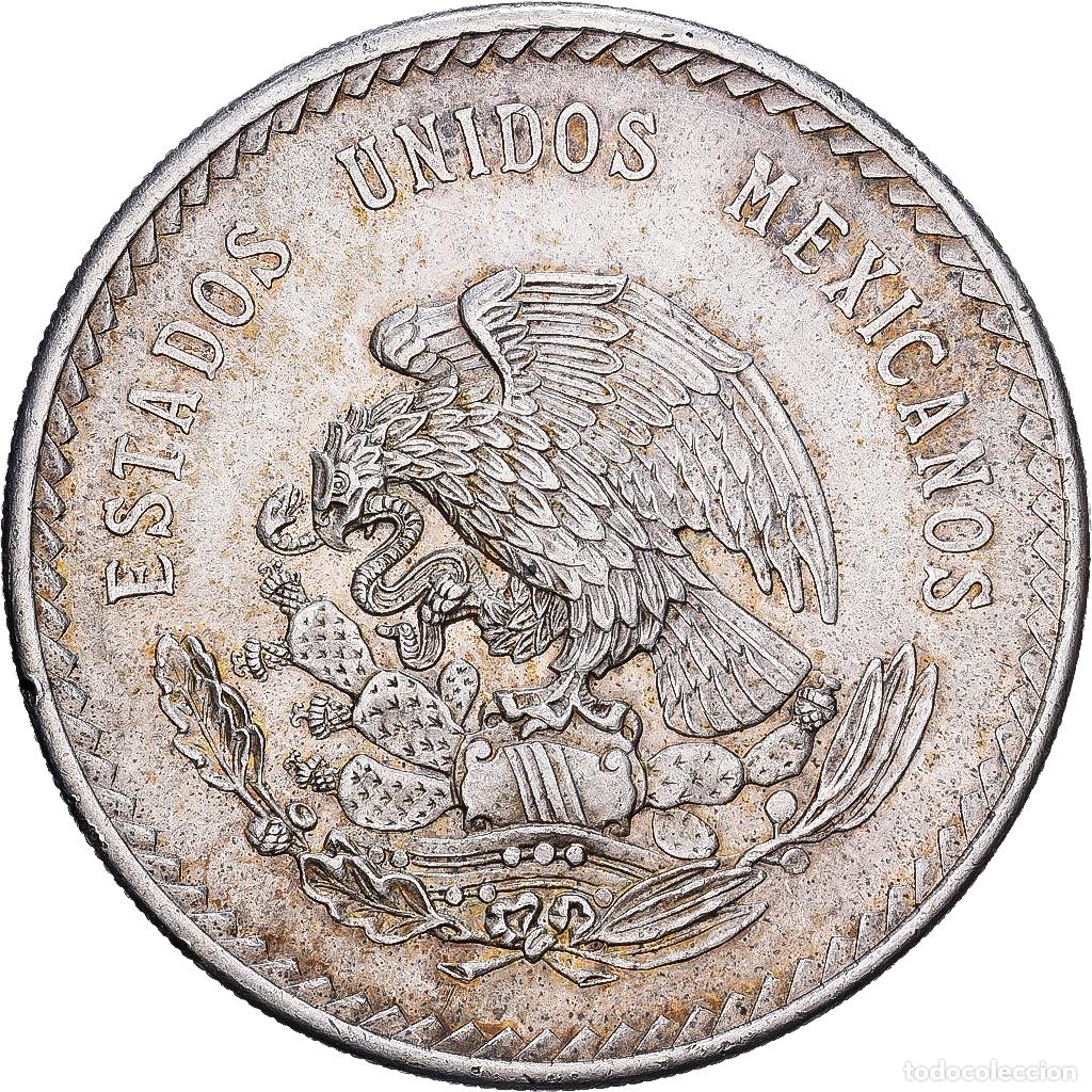 Monedas antiguas de Am&eacute;rica: [#1167580] M&eacute;xico, 5 Pesos, 1948, Mexico City, Plata, MBC, KM:465