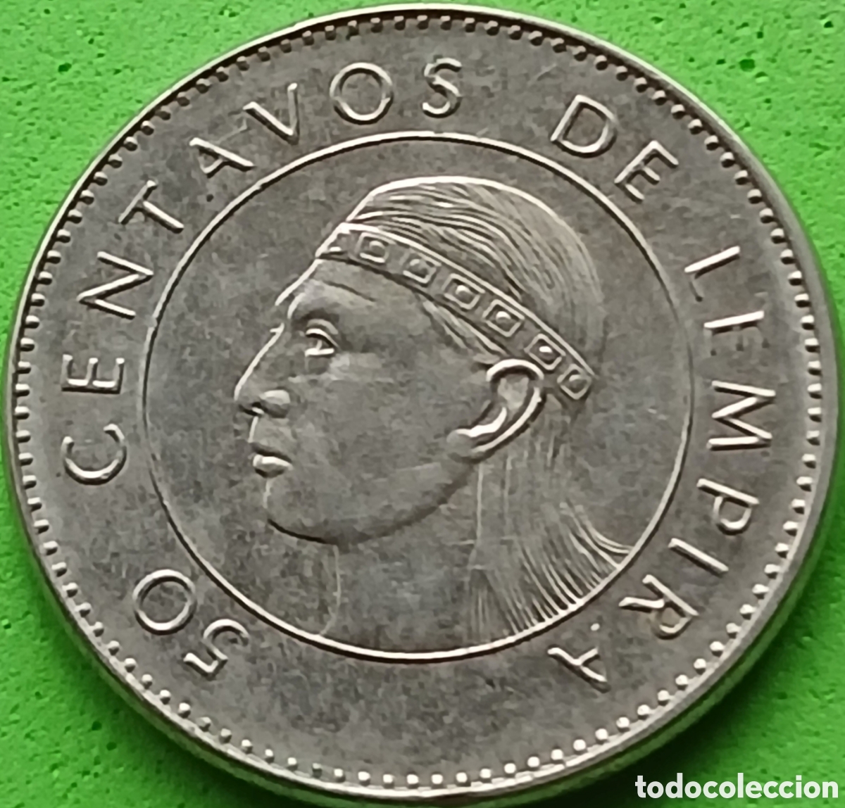 Monedas antiguas de Am&eacute;rica: Honduras 50 centavos 2012 km#84a.2 poco com&uacute;n