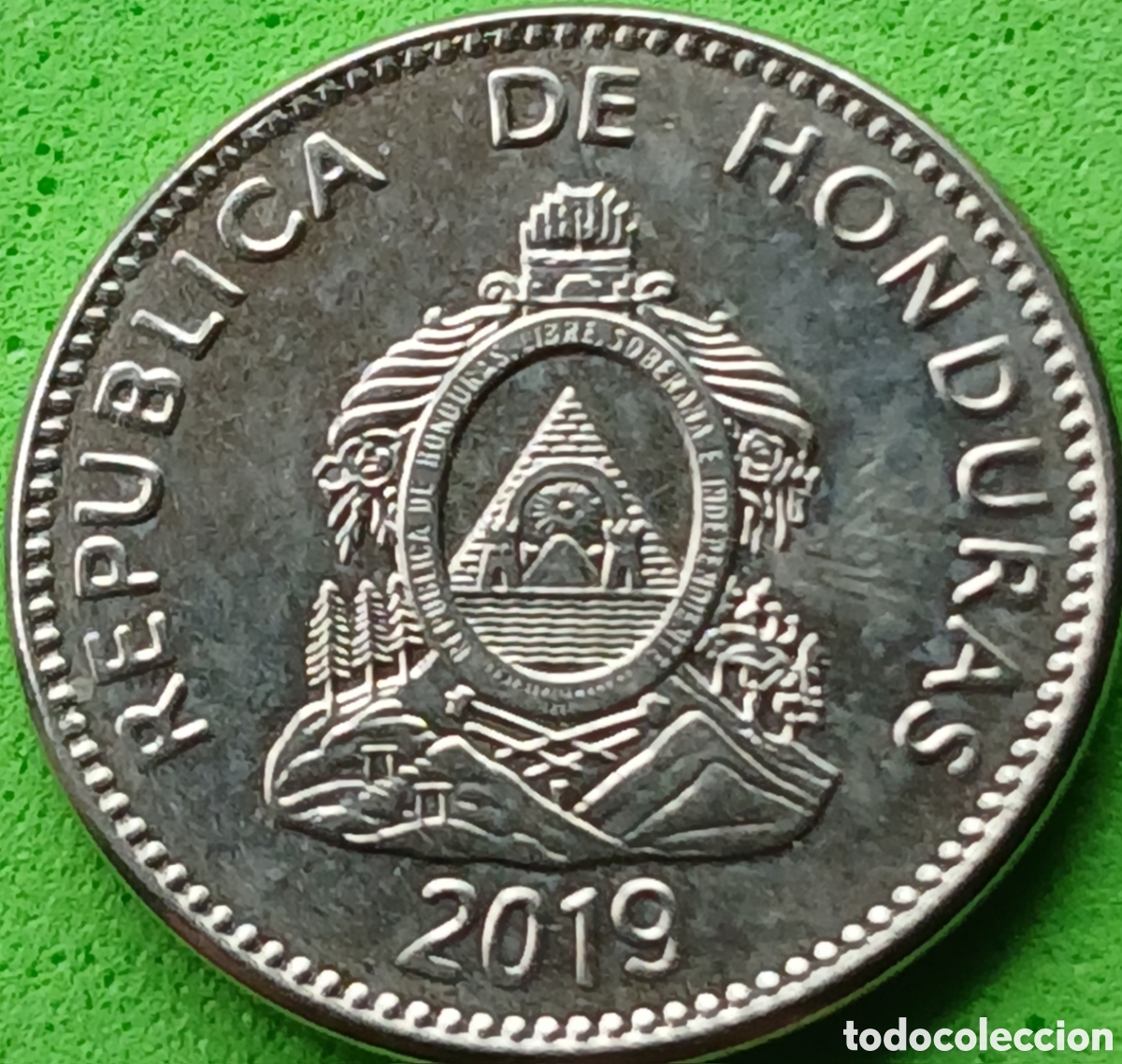 Monedas antiguas de Am&eacute;rica: Honduras 20 centavos 2019 km#83a.2 ESCASA