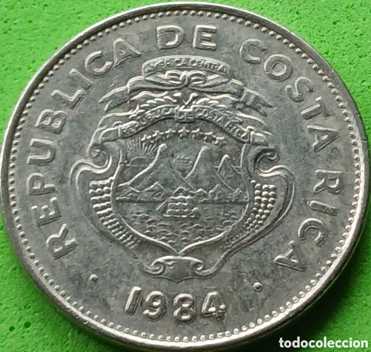 Monedas antiguas de Am&eacute;rica: Costa Rica 1 colon 1984 km#210