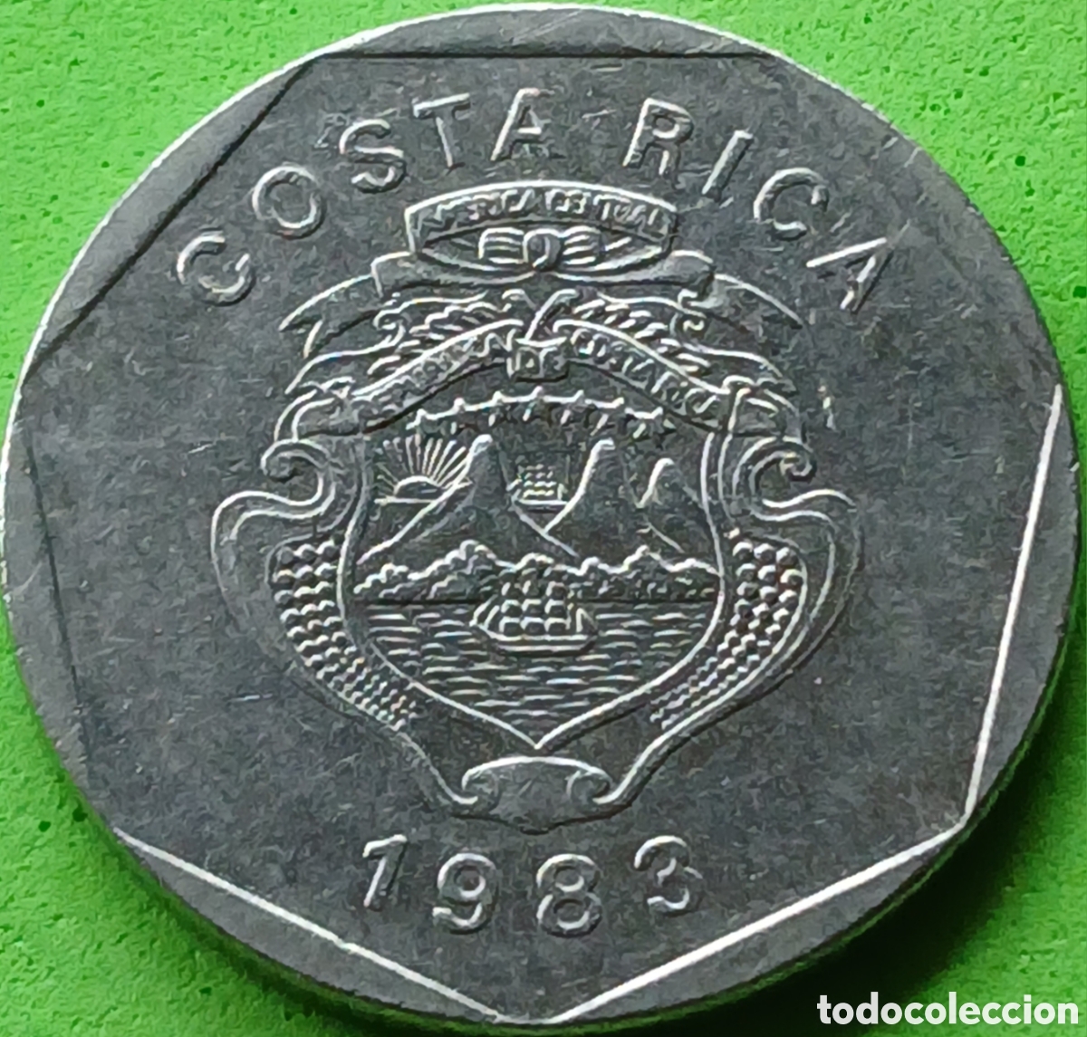 Monedas antiguas de Am&eacute;rica: Costa Rica 5 colones 1983 km#214.1