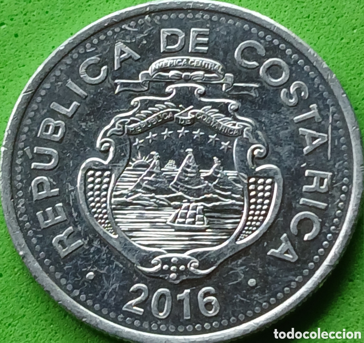 Monedas antiguas de Am&eacute;rica: Costa Rica 10 colones 2016 UC#2