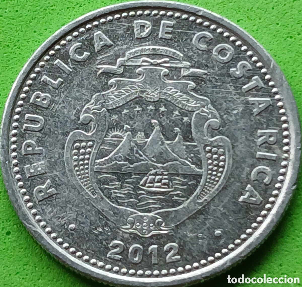 Monedas antiguas de Am&eacute;rica: Costa Rica 10 colones 2012 UC#1