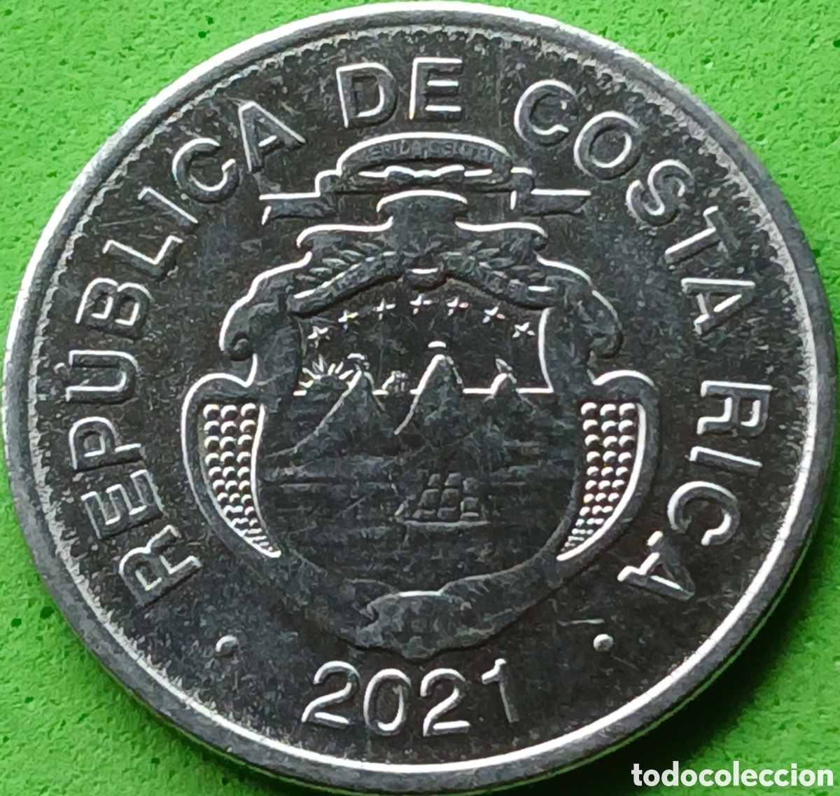 Monedas antiguas de Am&eacute;rica: Costa Rica 10 colones 2021 UC#3