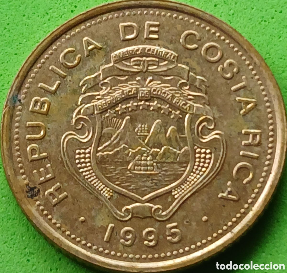 Monedas antiguas de Am&eacute;rica: Costa Rica 10 colones 1995 km#228