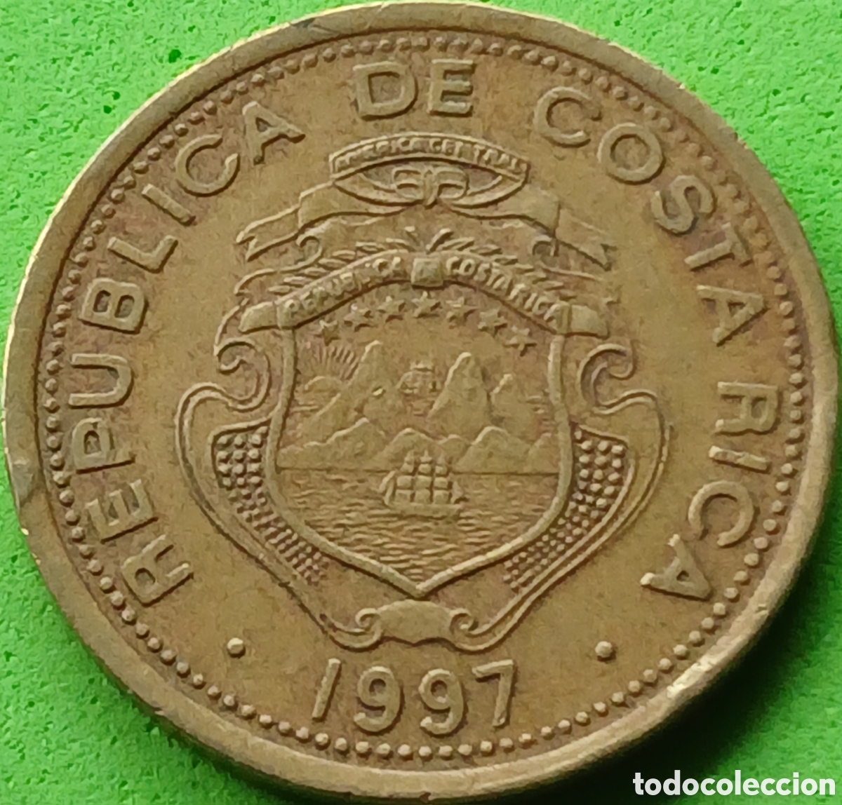 Monedas antiguas de Am&eacute;rica: Costa Rica 10 colones 1997 km#228a