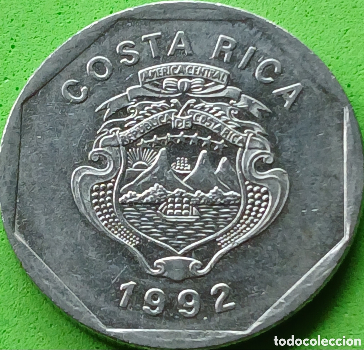 Monedas antiguas de Am&eacute;rica: Costa Rica 10 colones 1992 km#215.1