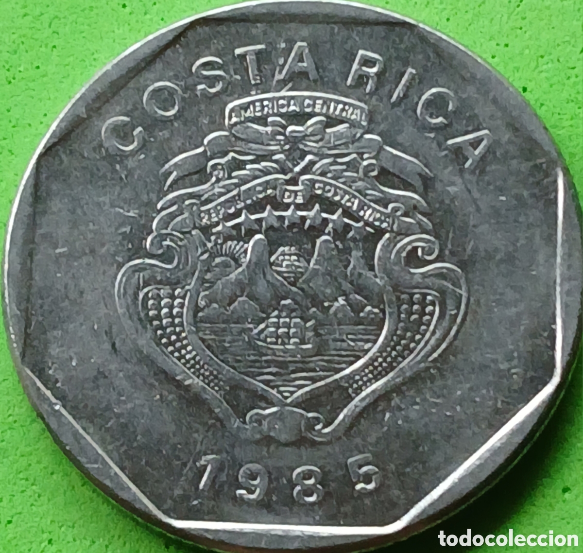 Monedas antiguas de Am&eacute;rica: Costa Rica 10 colones 1985 km#215.2