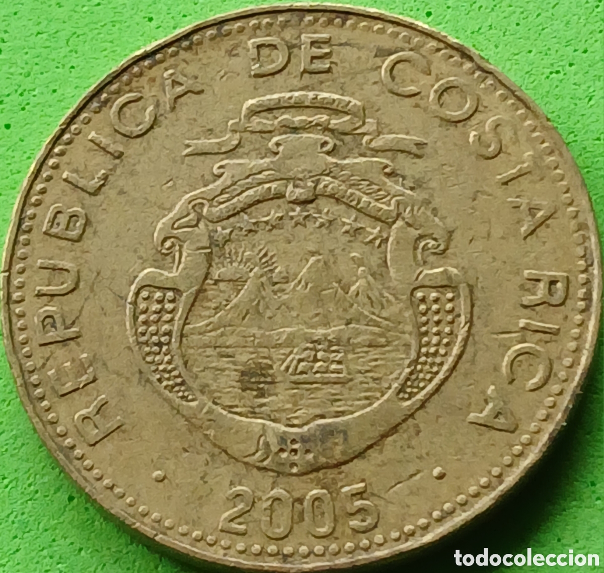 Monedas antiguas de Am&eacute;rica: Costa Rica 25 colones 2005 km#229a