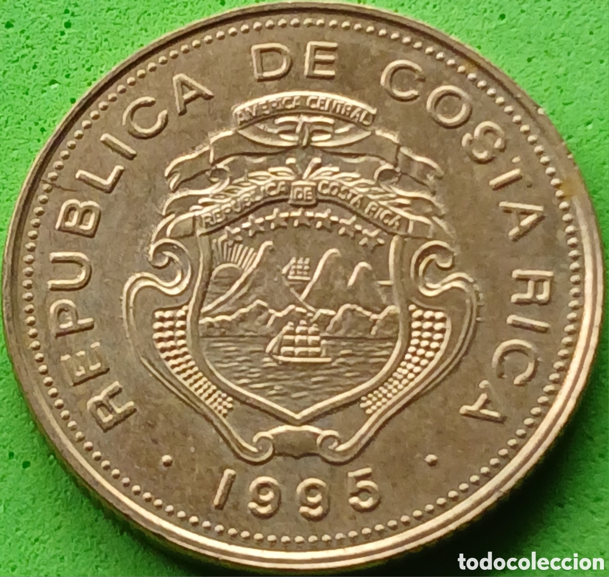 Monedas antiguas de Am&eacute;rica: Costa Rica 25 colones 1995 km#229