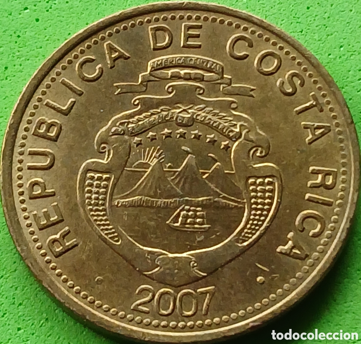 Monedas antiguas de Am&eacute;rica: Costa Rica 25 colones 2007 km#229c