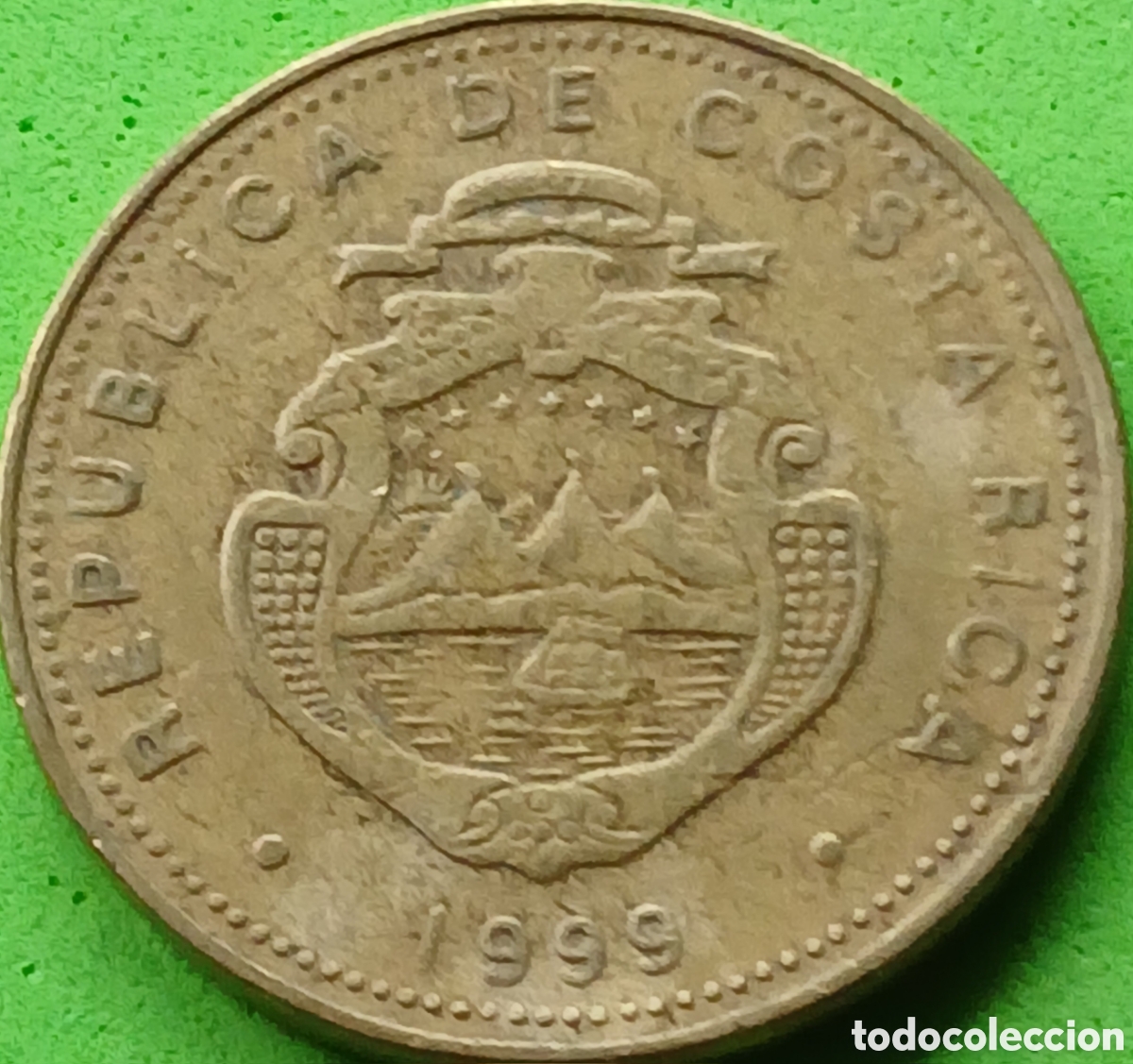 Monedas antiguas de Am&eacute;rica: Costa Rica 50 colones 1999 km#231.1