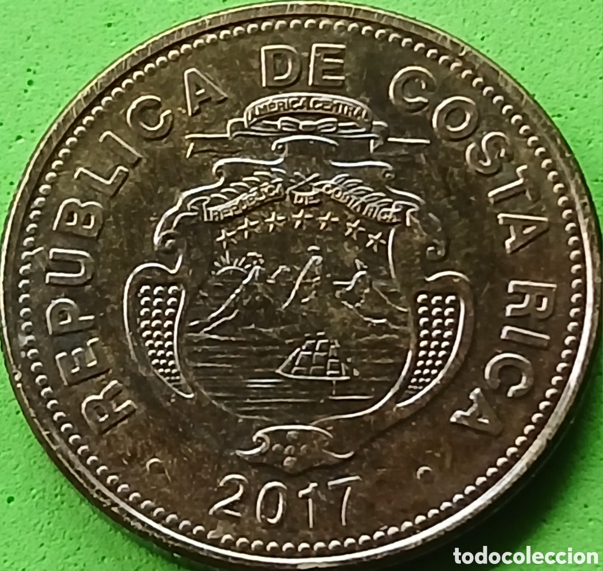 Monedas antiguas de Am&eacute;rica: Costa Rica 50 colones 2017 km#231.1b ESCASA!