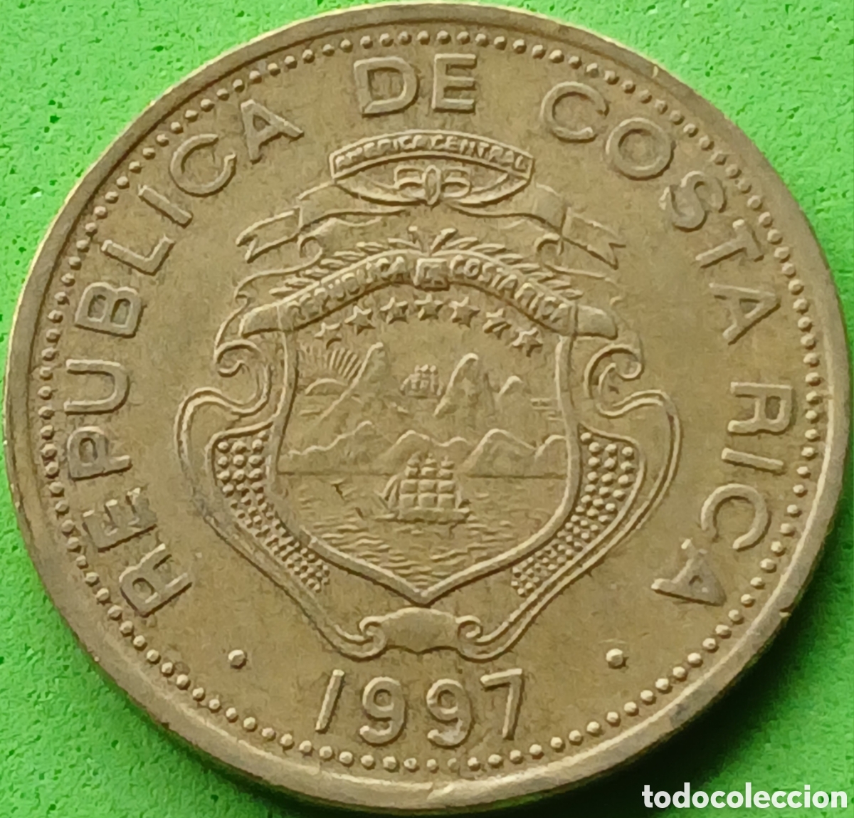 Monedas antiguas de Am&eacute;rica: Costa Rica 100 colones 1997 km#230a