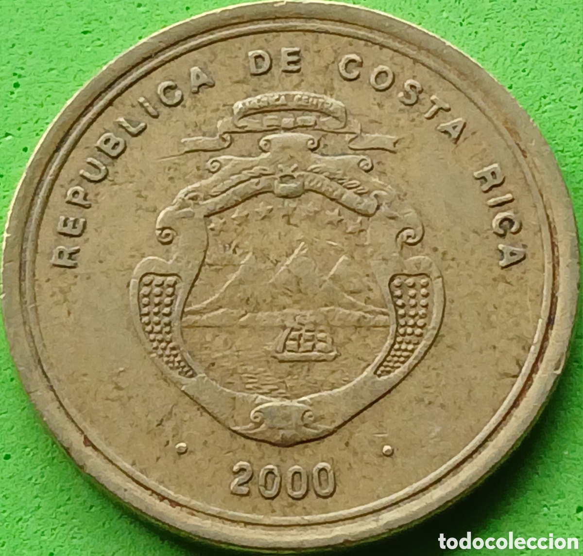 Monedas antiguas de Am&eacute;rica: Costa Rica 100 colones 2000 km#240