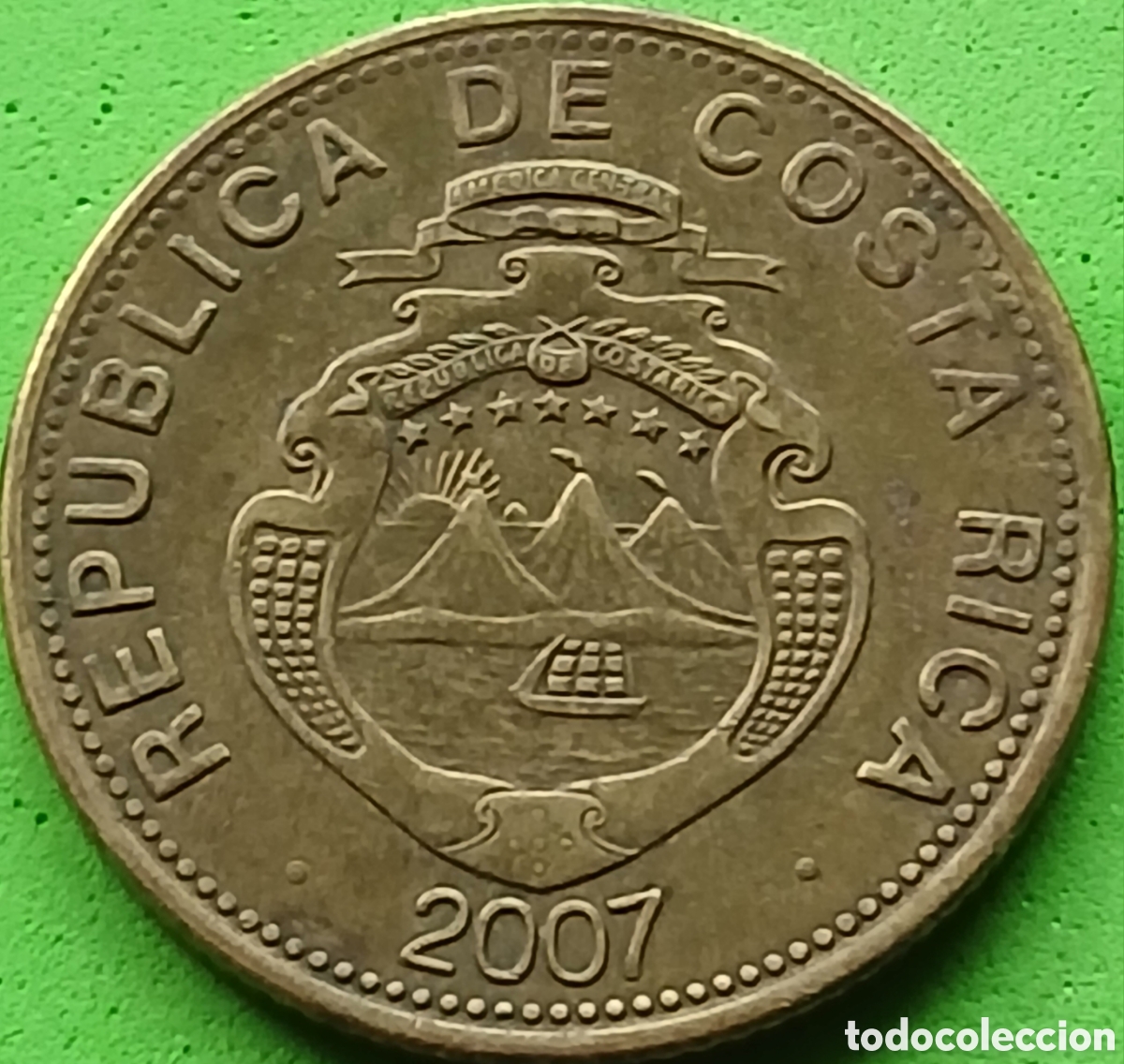 Monedas antiguas de Am&eacute;rica: Costa Rica 100 colones 2007 km#240a