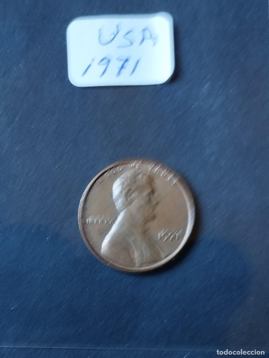 Monedas antiguas de Am&eacute;rica: MONEDA DE USA 1 CENTAVO A&Ntilde;O 1971 - LA DE LA FOTO VER TODOS MIS LOTES