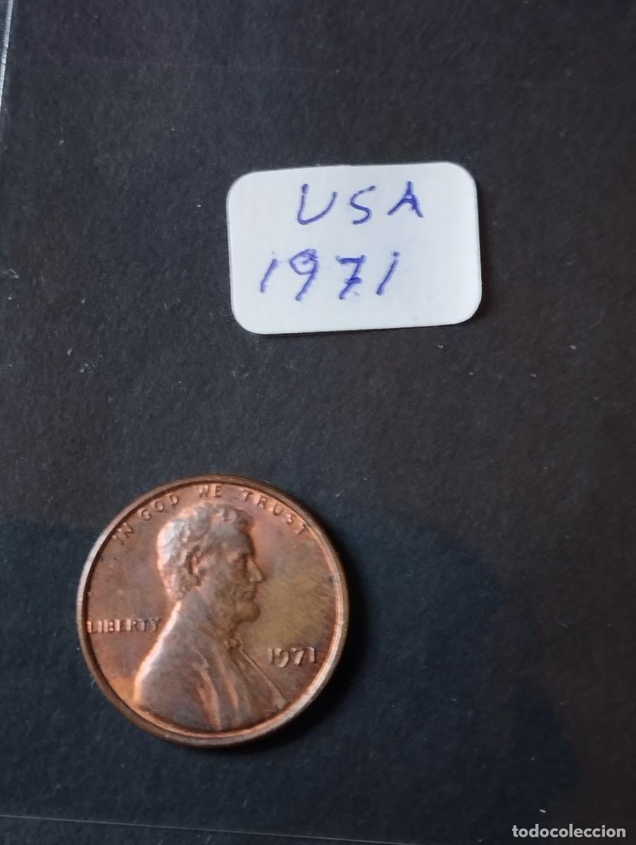 Monedas antiguas de Am&eacute;rica: MONEDA DE USA 1 CENTAVO A&Ntilde;O 1971 - LA DE LA FOTO VER TODOS MIS LOTES