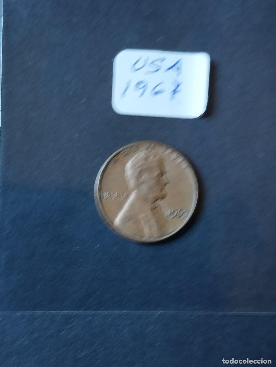 Monedas antiguas de Am&eacute;rica: MONEDA DE USA 1 CENTAVO A&Ntilde;O 1967 - LA DE LA FOTO VER TODOS MIS LOTES