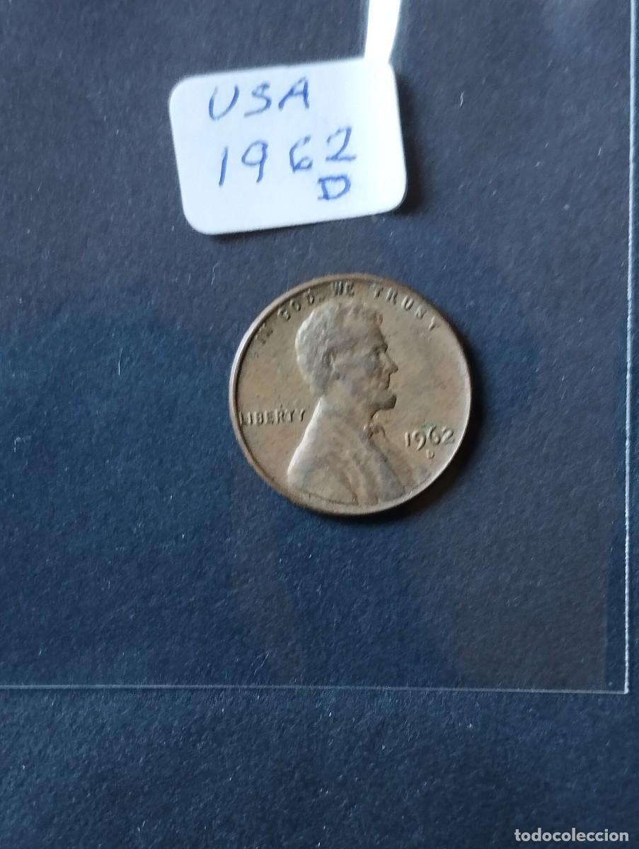 Monedas antiguas de Am&eacute;rica: MONEDA DE USA 1 CENTAVO A&Ntilde;O 1962-D - LA DE LA FOTO VER TODOS MIS LOTES