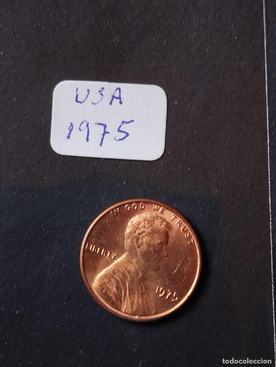 Monedas antiguas de Am&eacute;rica: MONEDA DE USA 1 CENTAVO A&Ntilde;O 1975 - LA DE LA FOTO VER TODOS MIS LOTES