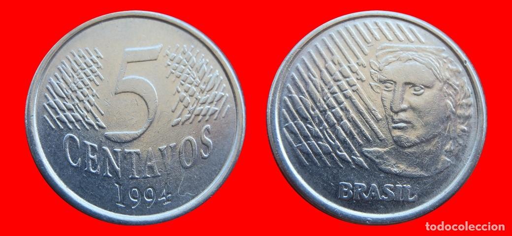 Monedas antiguas de Am&eacute;rica: 5 CENTAVOS 1994 BRASIL-151043