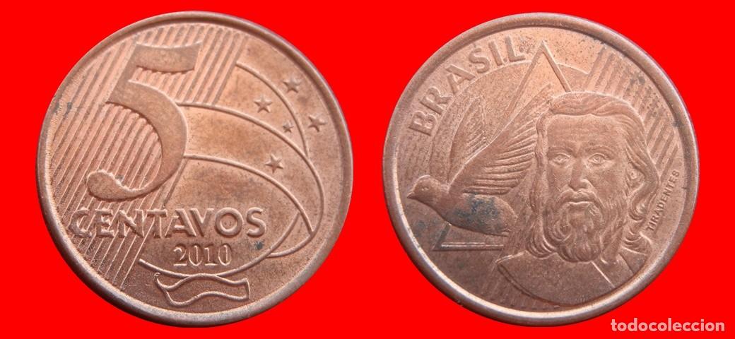 Monedas antiguas de Am&eacute;rica: 5 CENTAVOS 2010 BRASIL-151044