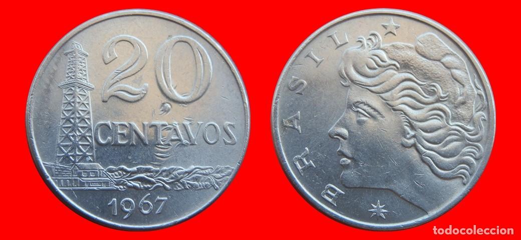 Monedas antiguas de Am&eacute;rica: 20 CENTAVOS 1967 BRASIL-151051