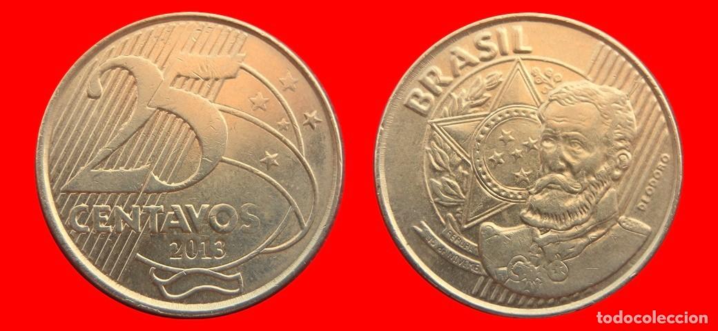 Monedas antiguas de Am&eacute;rica: 25 CENTAVOS 2013 BRASIL-151055